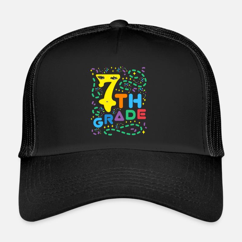 Yellow Seven - 7e année Casquette trucker 