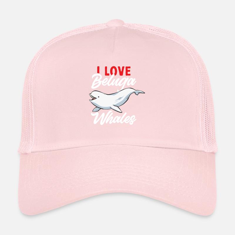 Baleine blanche Béluga Casquette trucker 