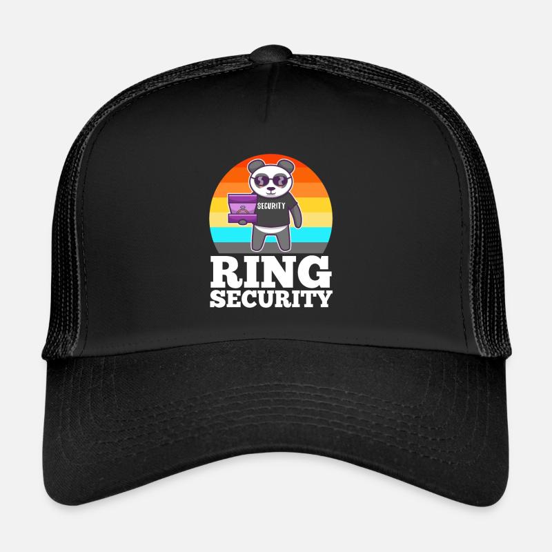 Ring Security Wedding Trucker Cap