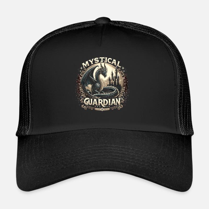 Dragon Gardien du Château du Chevalier Casquette trucker 