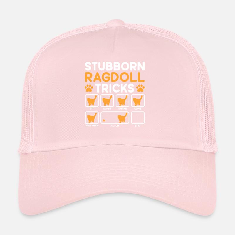 Stubborn Tricks Ragdoll Cat Trucker Cap