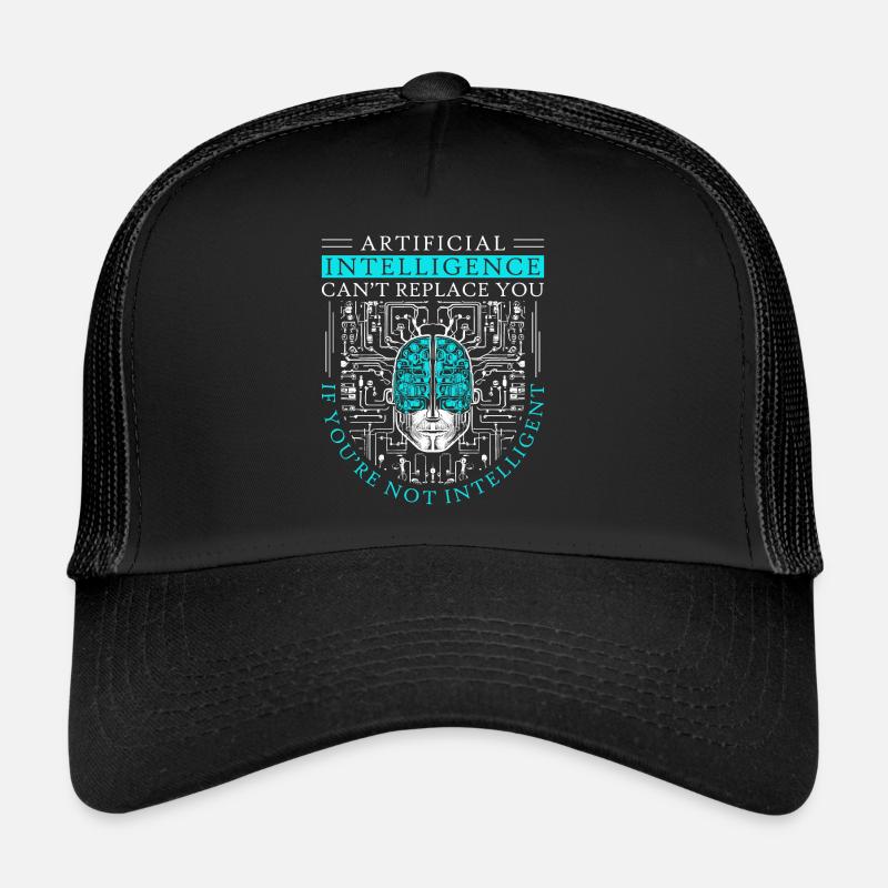 Intelligence Artificielle Algorithme Cerveau Casquette trucker 