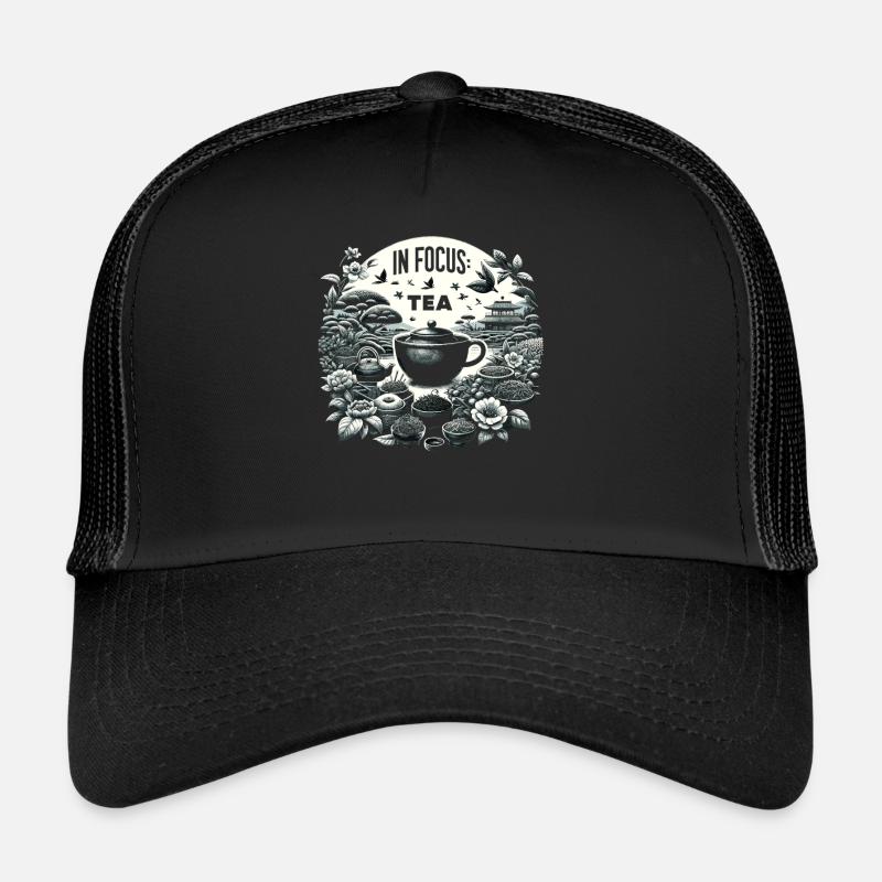 Teevielfalt im Garten Trucker Cap