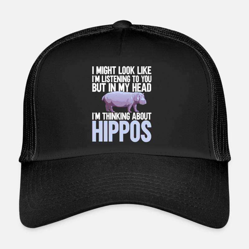 Hippopotame Hippopotame Casquette trucker 