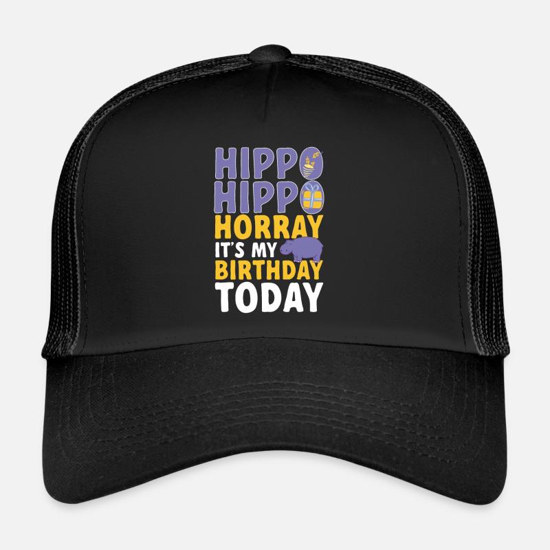 Hippopotame Hippopotame Casquette trucker 