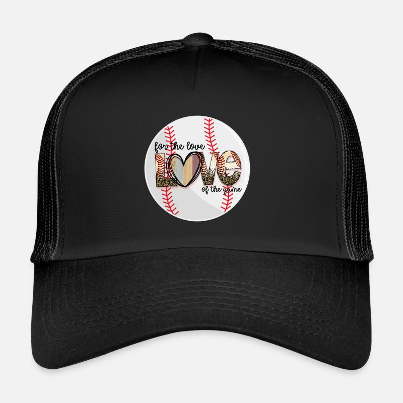 Ich liebe Baseball Trucker Cap