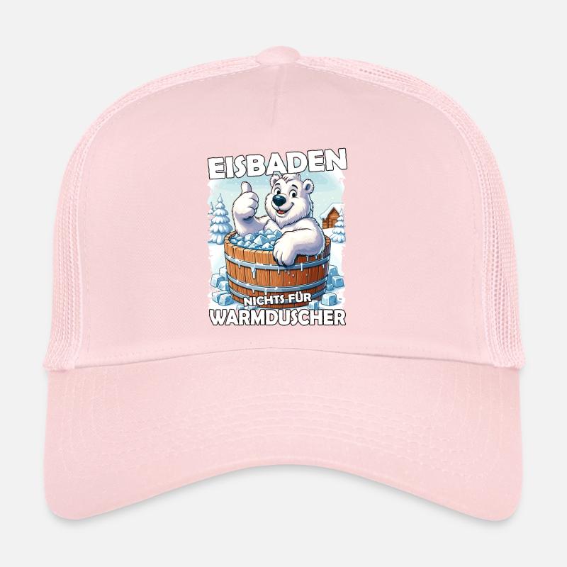 Eisbaden Winterbaden Lustig Trucker Cap