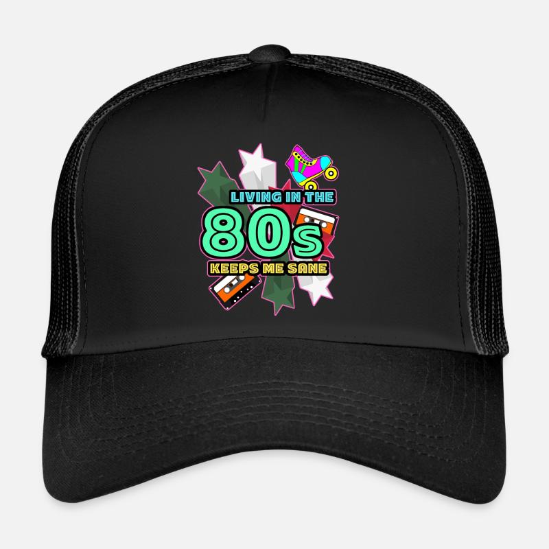 1980 80s Retro Trucker Cap
