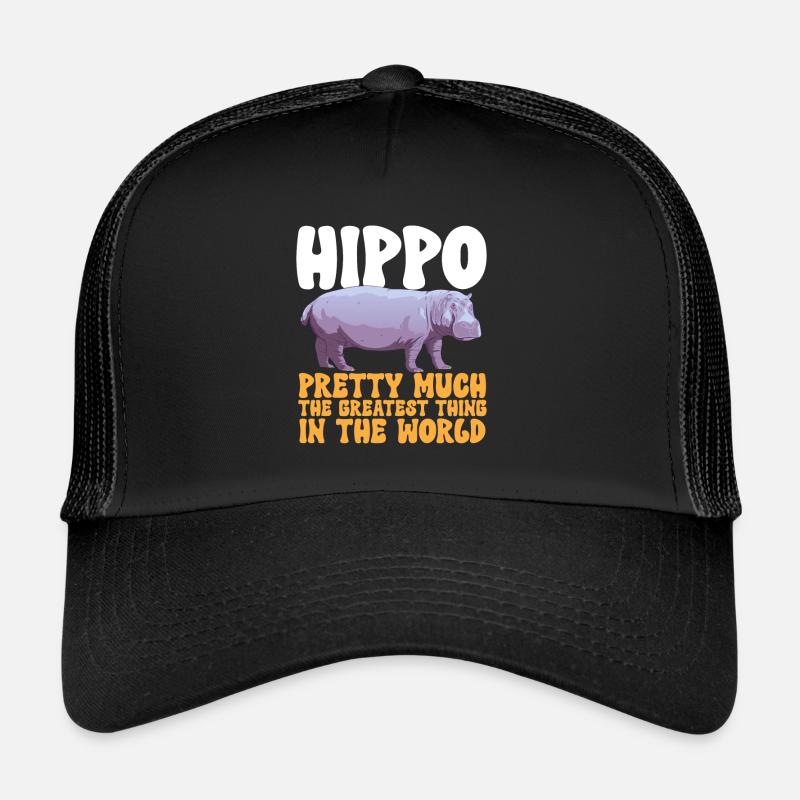 Hippopotame Hippopotame Casquette trucker 
