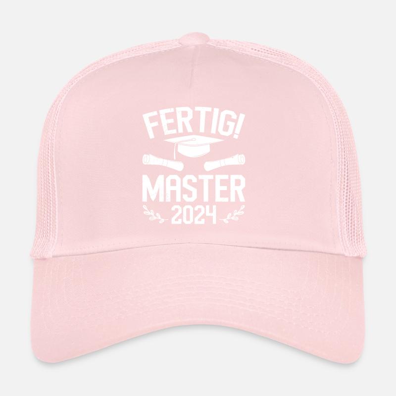 Masterabschluss Fertig! Master 2024 Masterarbeit Trucker Cap