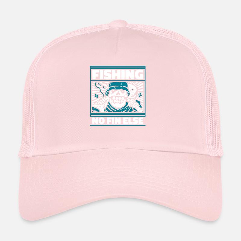 Pêche Pas d’aileron Sinon Pêcheurs en haute mer Pêcheurs à la mouche Casquette trucker 