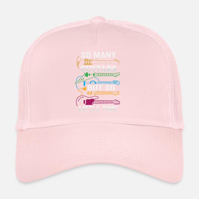 Tant de guitares, mais si peu de temps Casquette trucker 