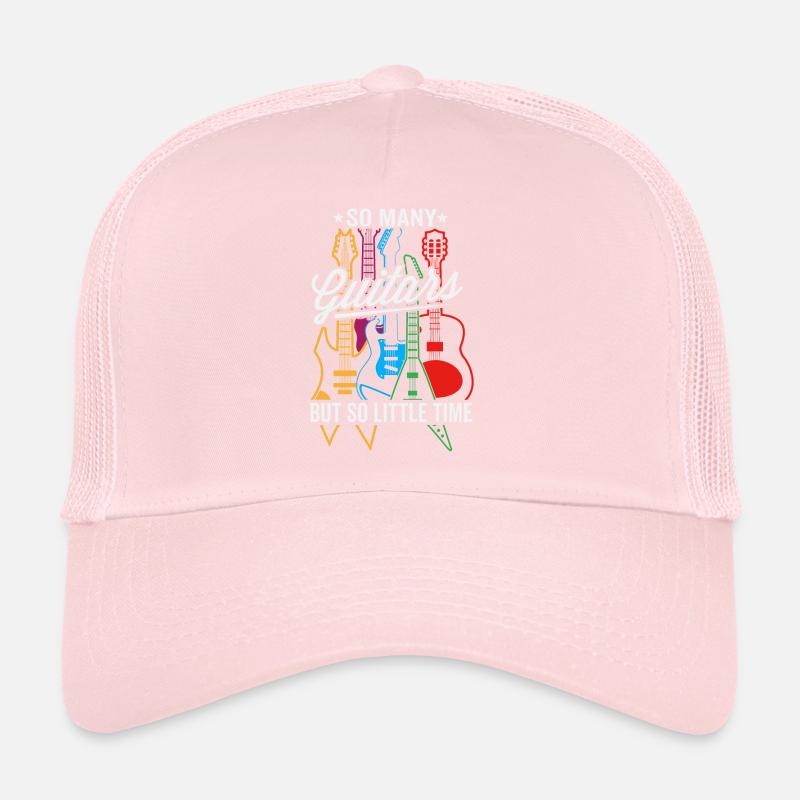 Tant de guitares, mais si peu de temps Casquette trucker 