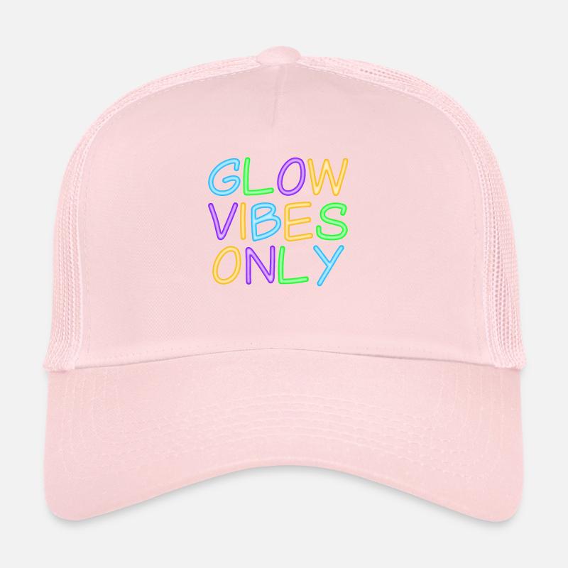 Only Bright Vibes - Pensée positive Casquette trucker 