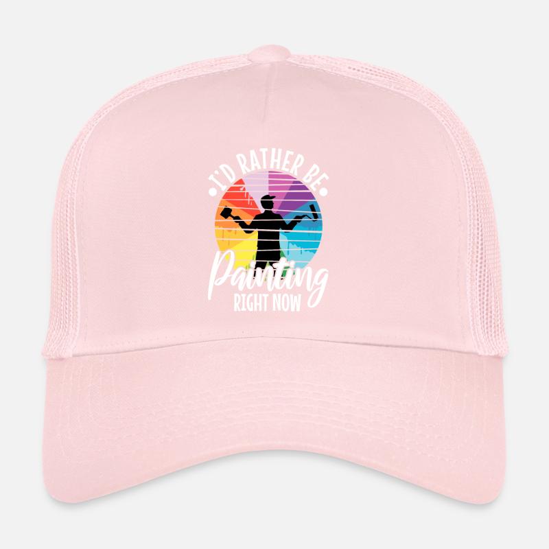 Je préfère peindre Casquette trucker 