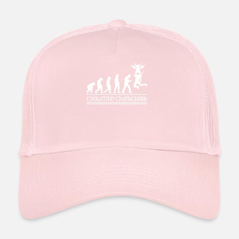 Cryptozoologistes Chupacabra Créatures Évolution Casquette trucker 