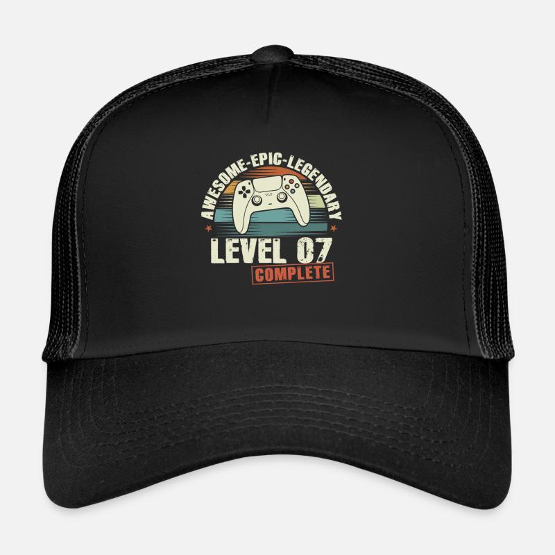 Niveau 7 Terminez le 7e cadeau d’anniversaire Casquette trucker 