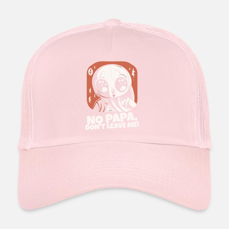 Papa, ne me quitte pas Casquette trucker 