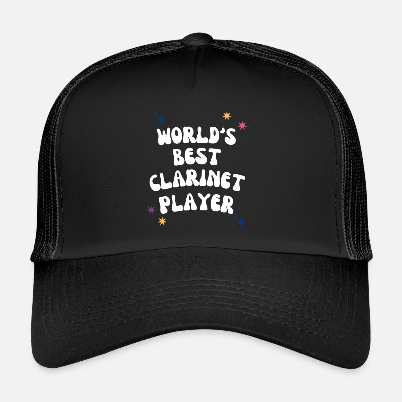 World's Best Clarinet Player - Trucker Cap - black/black