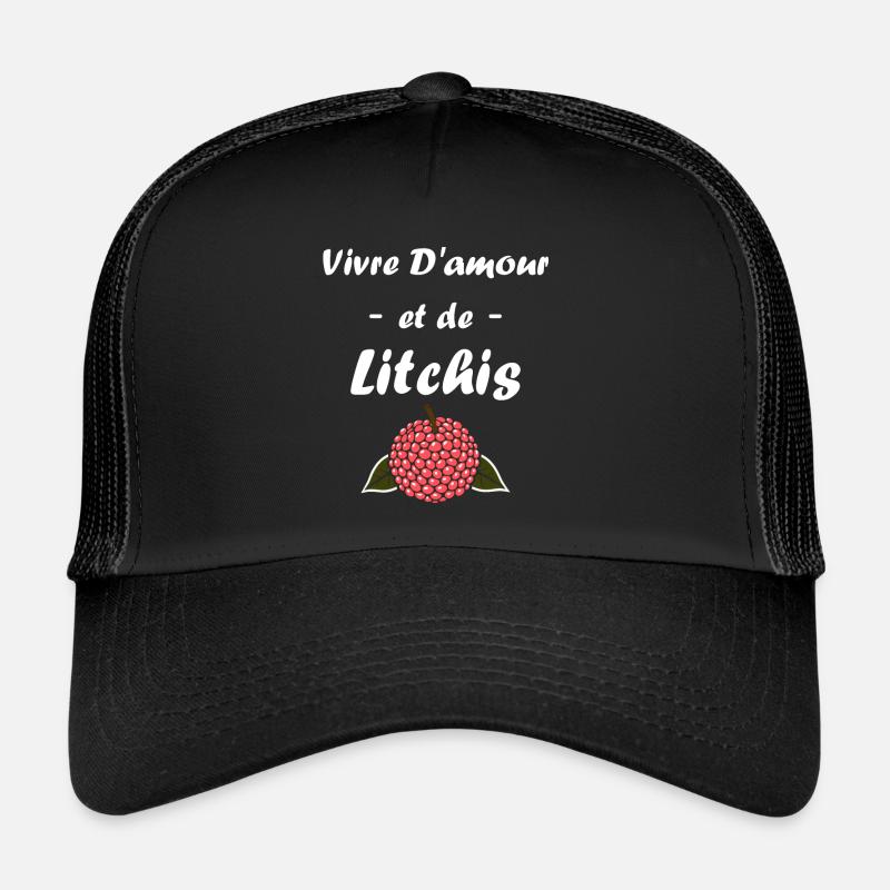 Fruit Humour petit litchi Casquette trucker 