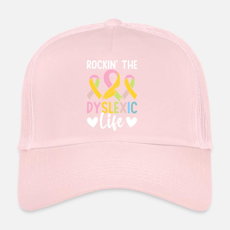 Drôle de conscience de la dyslexie Dyslexique Casquette trucker 