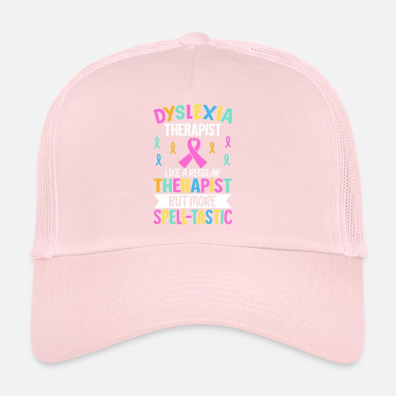Sensibilisation à la dyslexie Casquette trucker 