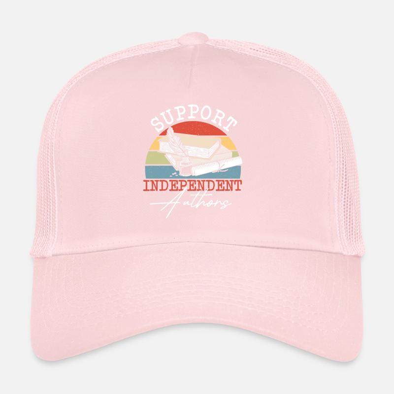 Bibliophile Author Blogger Journalistic Writing Trucker Cap