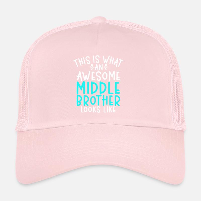 Cadeaux du frère du milieu Casquette trucker 