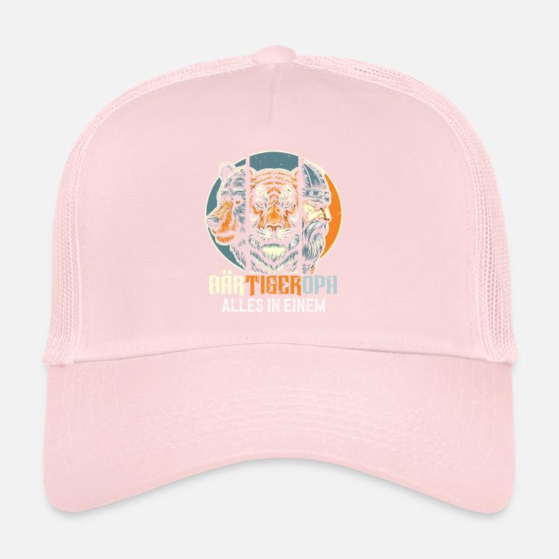 BärtigerOpa Bär Tiger Opa Geschenk Bart Bartträger Trucker Cap