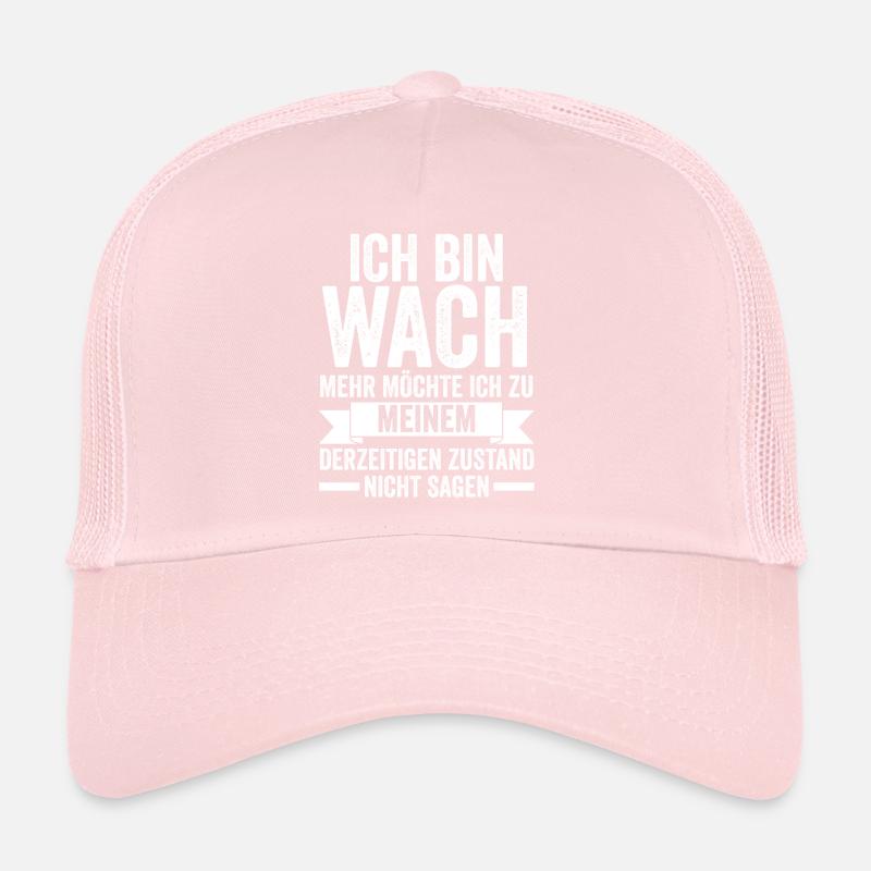 Morgenmuffel Faulenzer Trucker Cap
