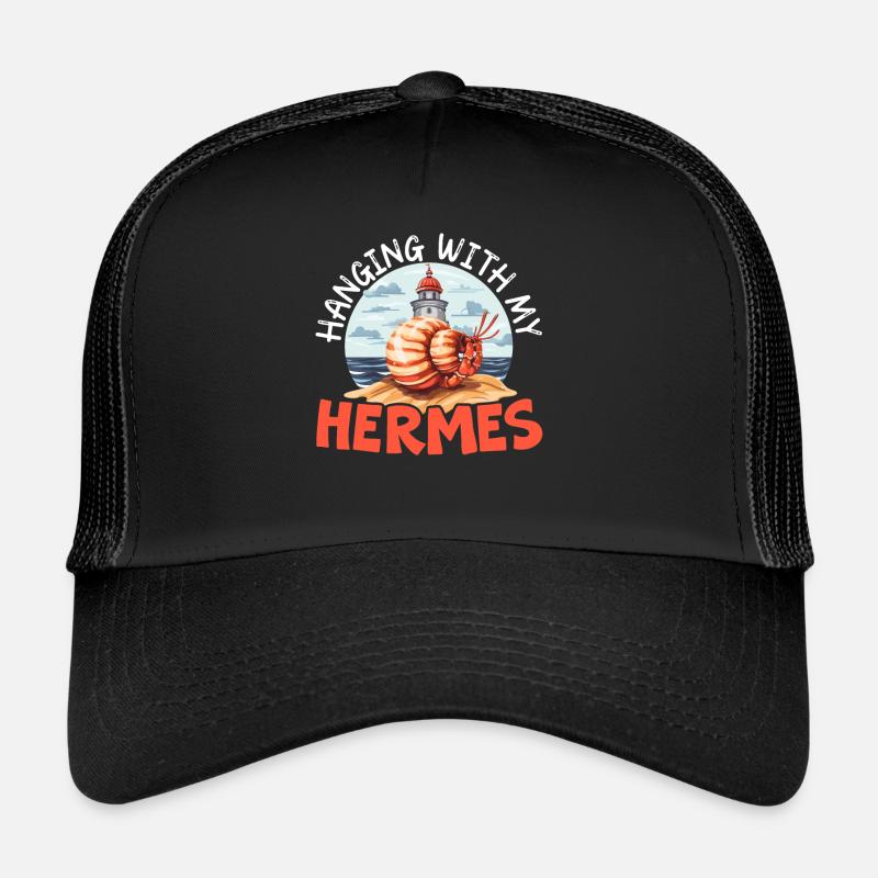 Mignon bernard-l’ermite crabes crustacés Casquette trucker 