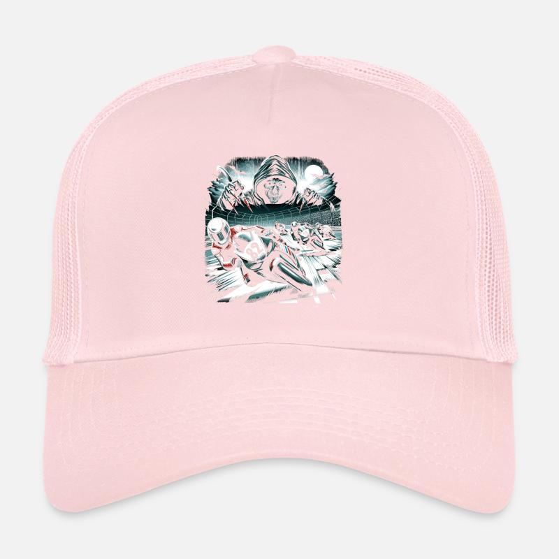 Slasher's Speedway : course d'horreur à indice d'octane élevé Casquette trucker 
