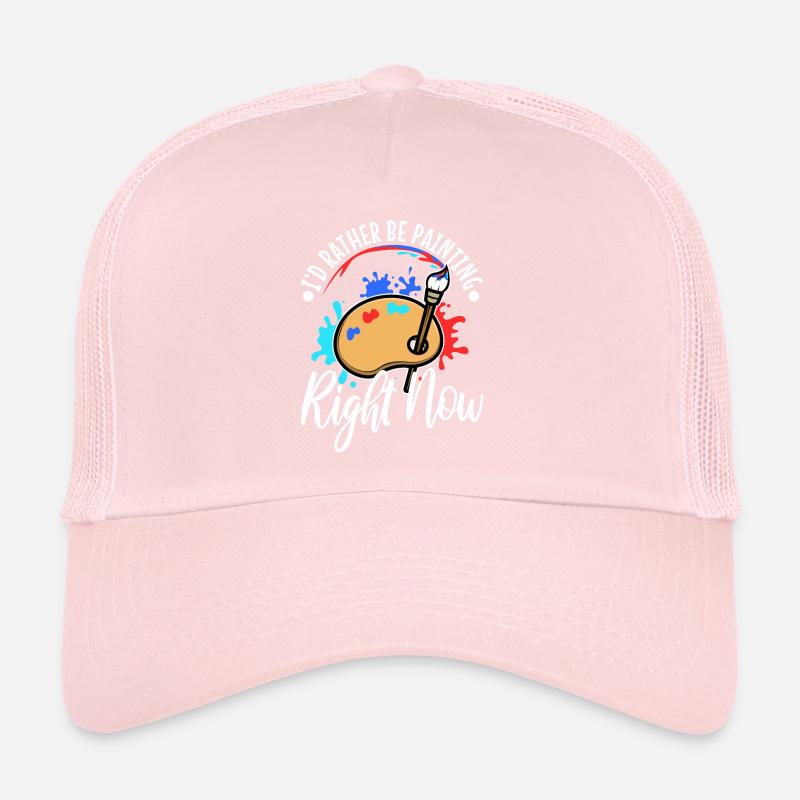 je préfère peindre Casquette trucker 