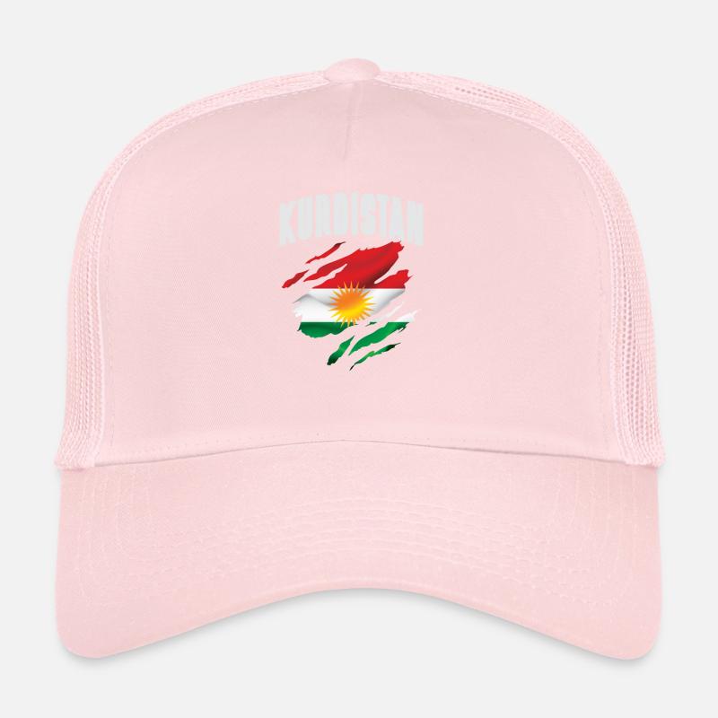 Drapeau du Kurdistan Casquette trucker 