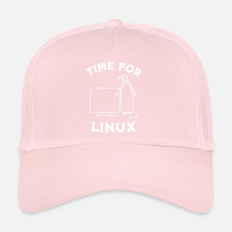 L’heure est à Linux et aux logiciels libres Casquette trucker 