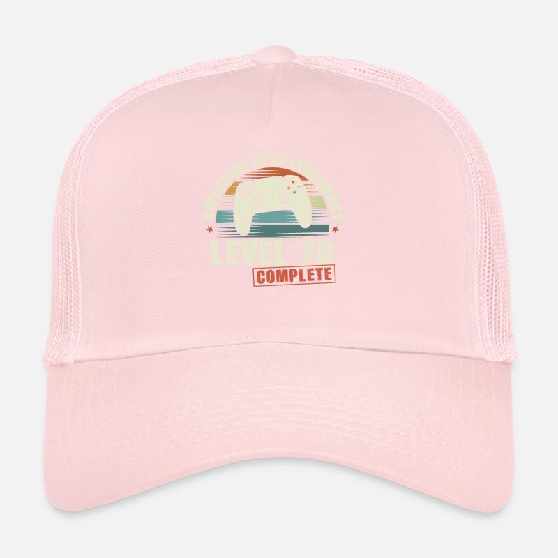 Level 70 Complete 70th Birthday Gift Trucker Cap