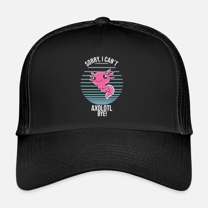 Funny Axolotl Cute Axolotl Trucker Cap