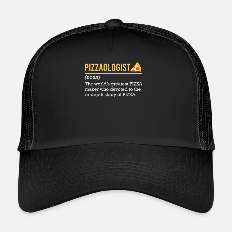 Baker Pizzaologist Baking Lover Pizza Fan Trucker Cap