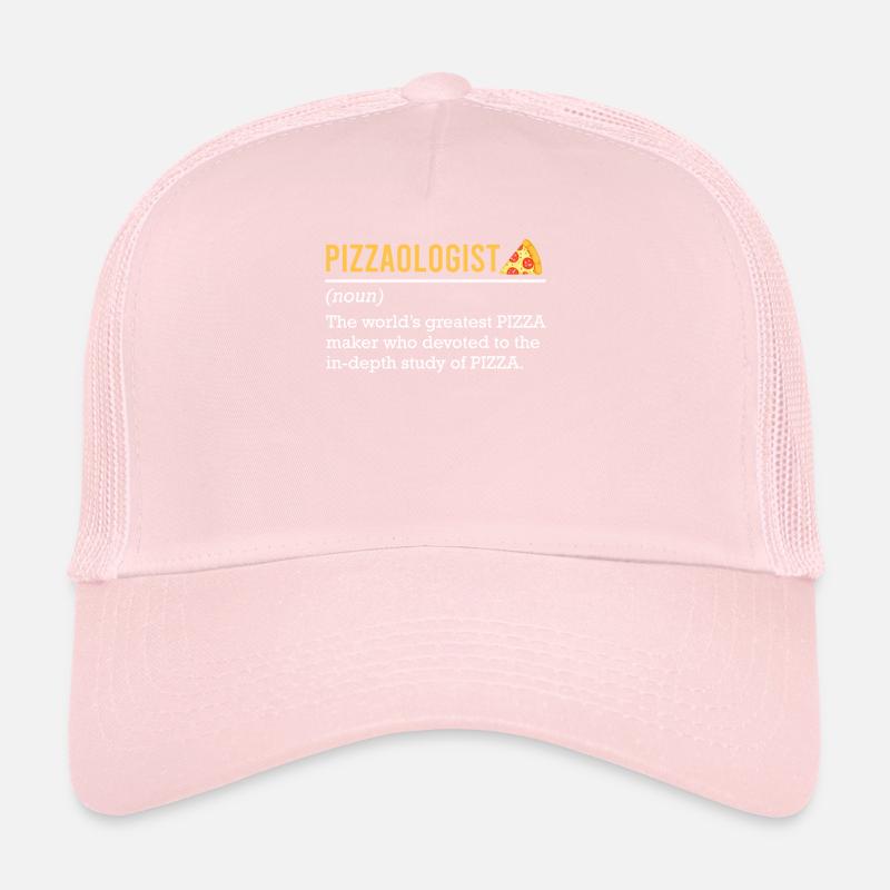 Baker Pizzaologist Baking Lover Pizza Fan Trucker Cap