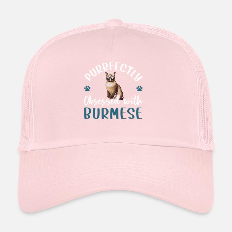 Obsédé par le birman Casquette trucker 