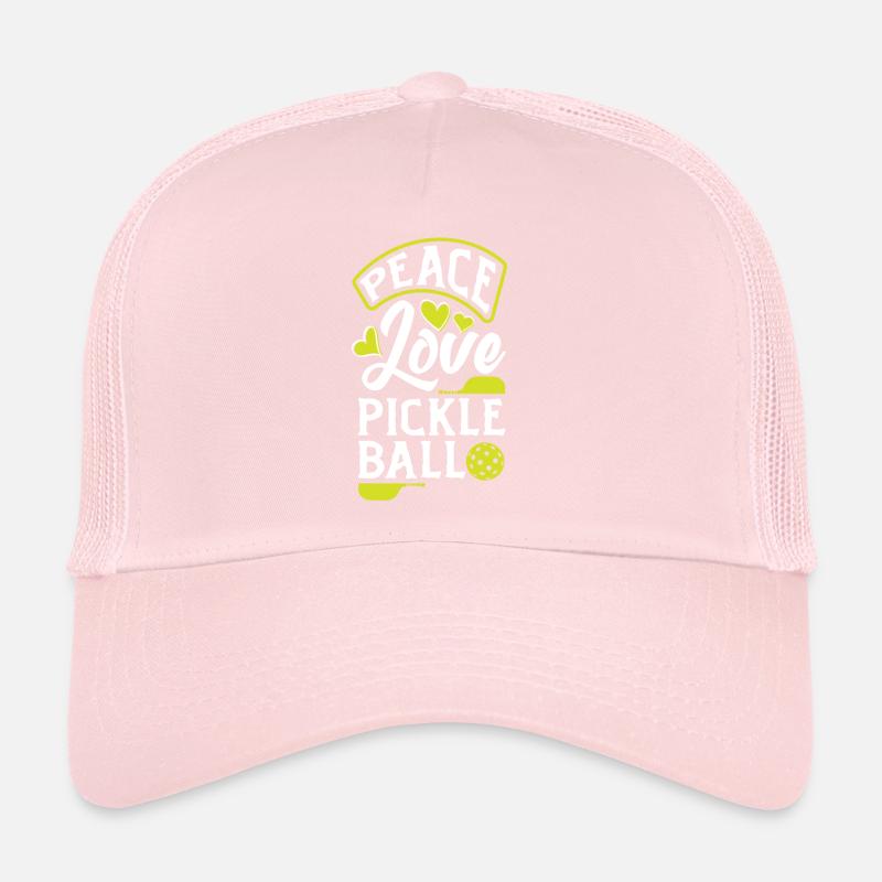 Funny Pickleball Gift Trucker Cap