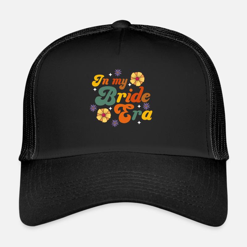 Groovy Bride Bachelorette Bridal Shower Trucker Cap