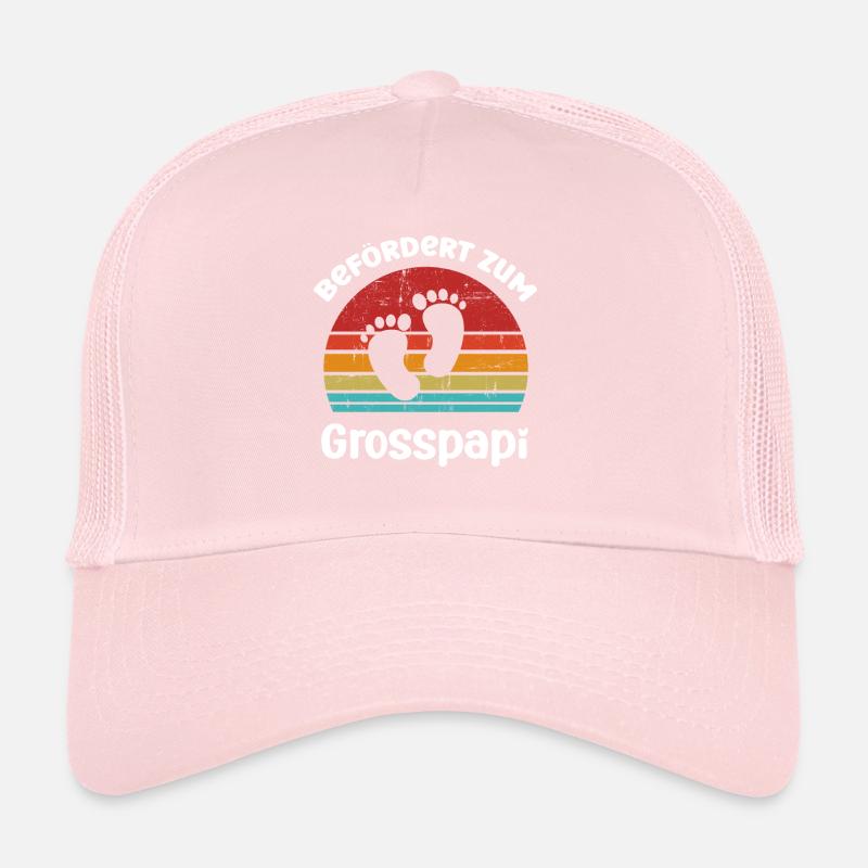 Hallo Grosspapi befördert zum Grosspapi Opa Trucker Cap