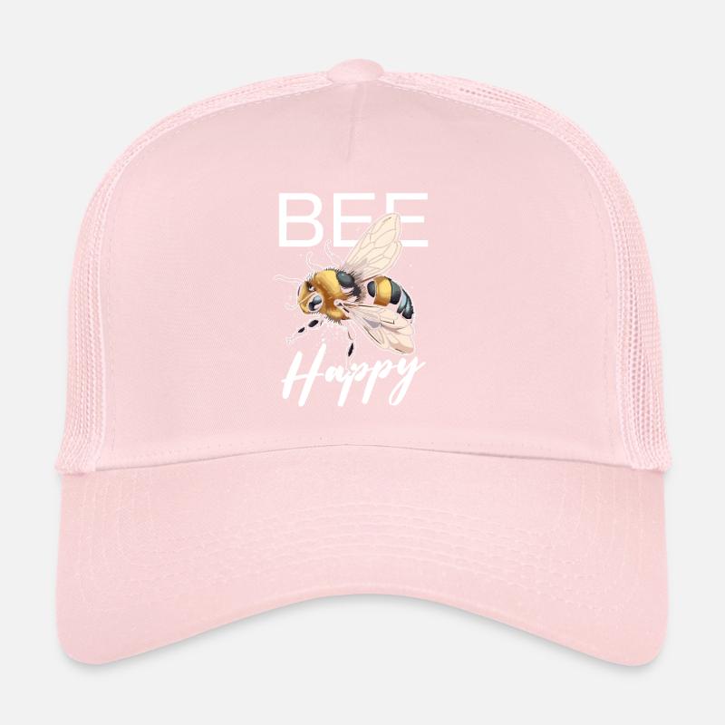 Bee Happy Trucker Cap