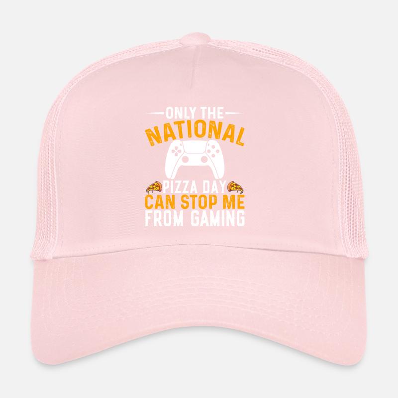 Only National Pizza Day can keep me from playing Trucker Cap
