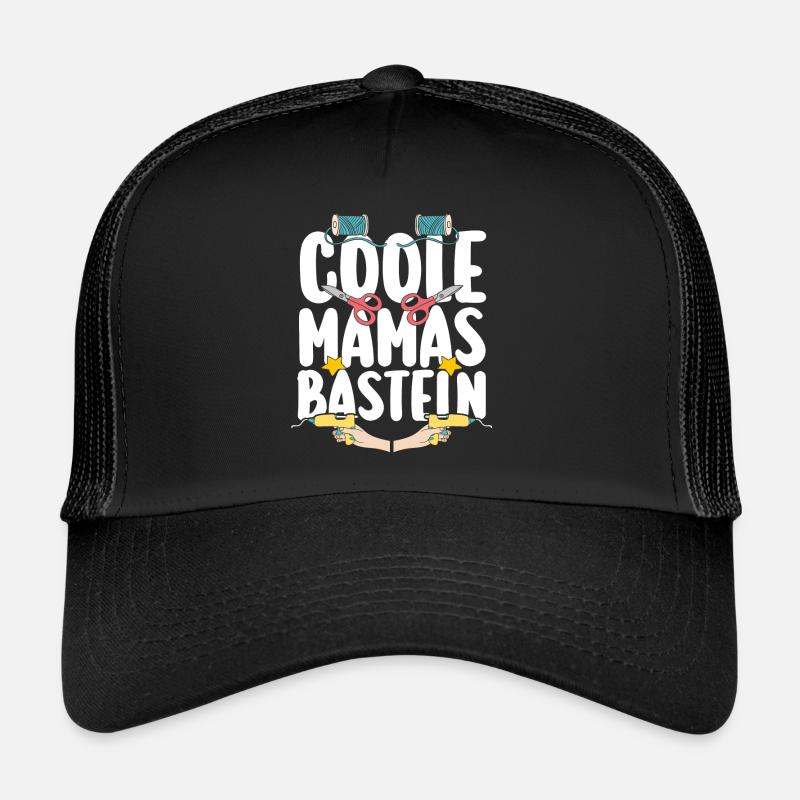 Mama Mutter Bastler Basteln Trucker Cap