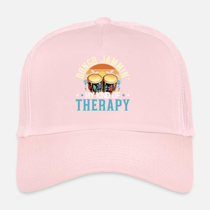 Bongo Player Musical Instrument Musician Trucker Cap