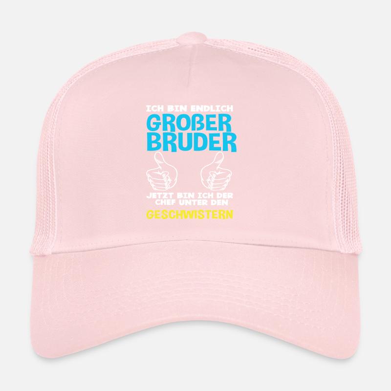 Ich Bin Endlich Großer Bruder Geschenk Sohn Trucker Cap