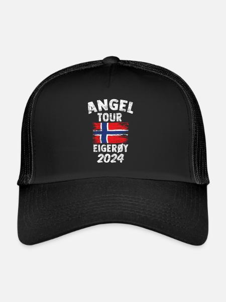 EIGERÖY 2024 Fishing Tour Norway - Trucker Cap - black/black - Front
