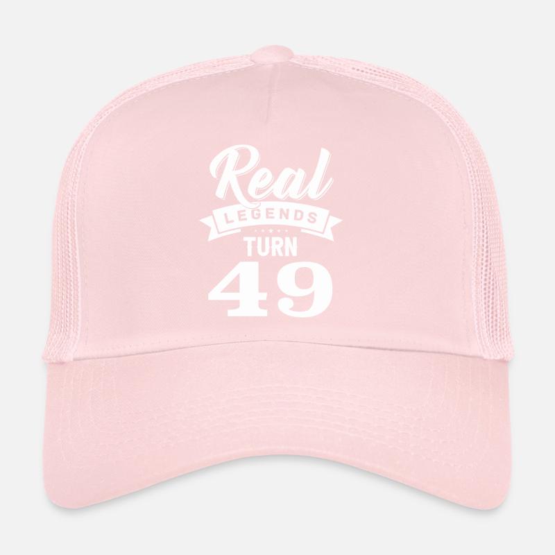 Real legends turn 49, 49 birthday Trucker Cap